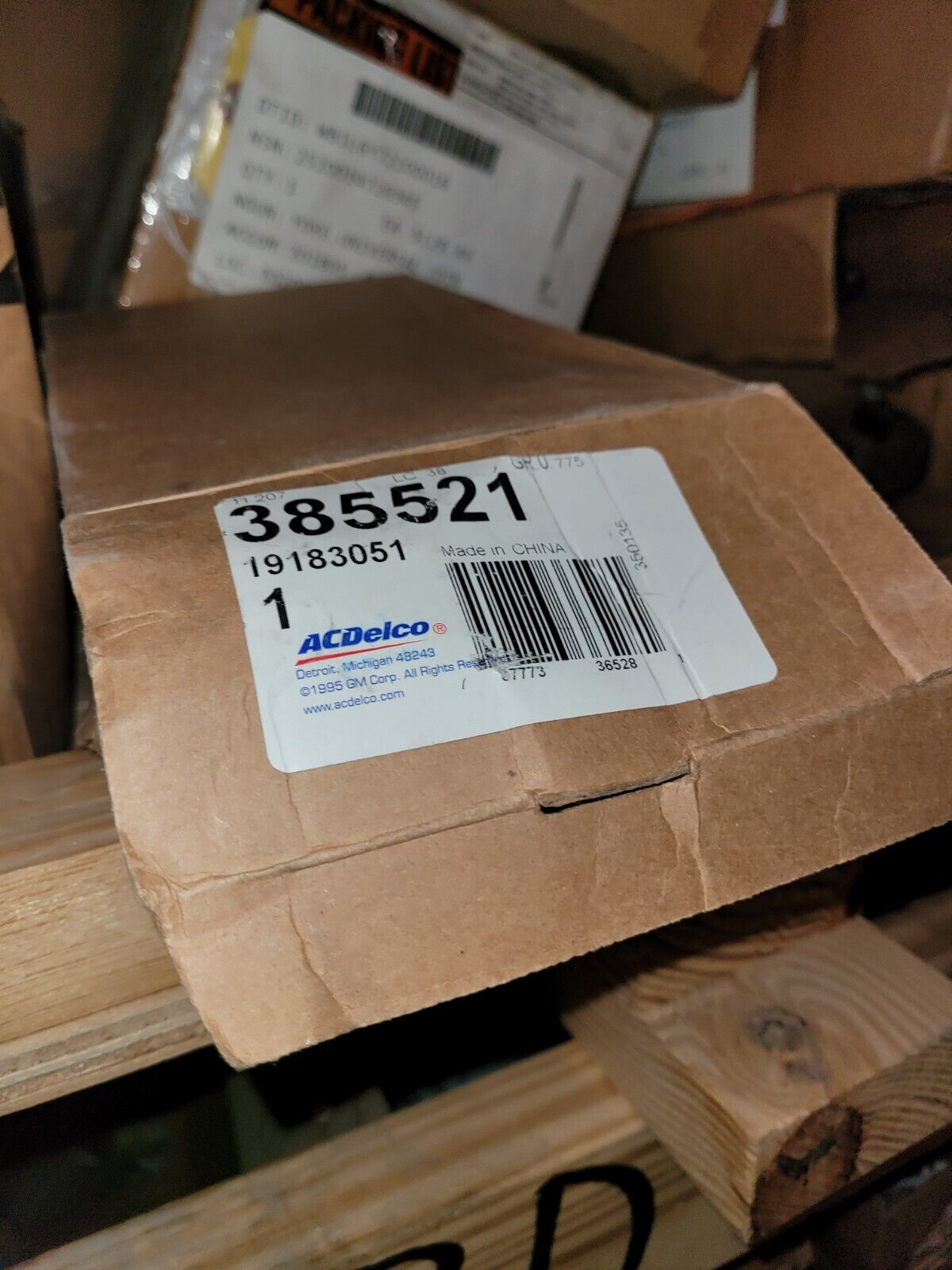 Clutch Master Cylinder AC Delco 385521 OEM AC DELCO