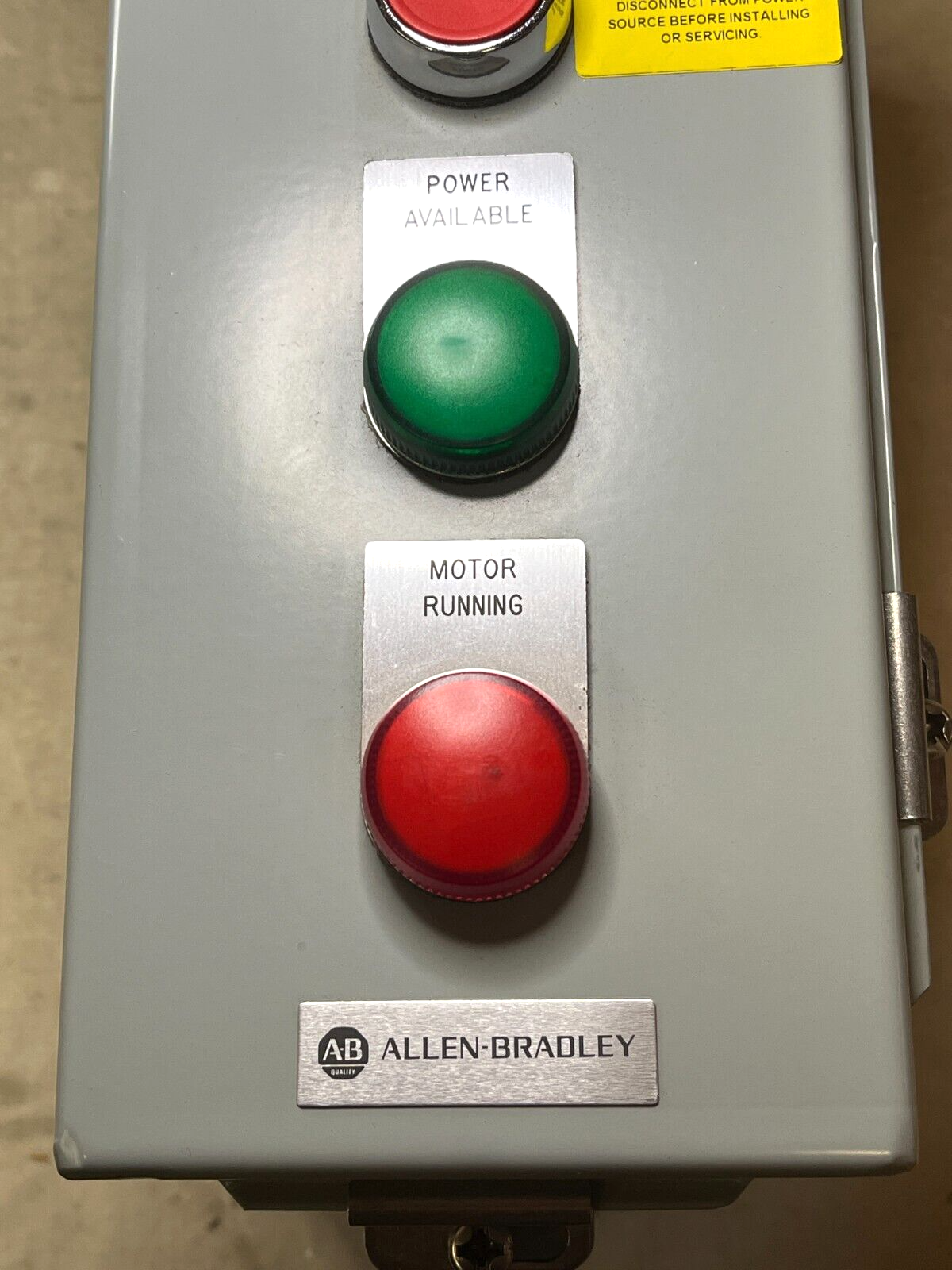 ALLEN BRADLEY LITTORAL COMBAT SHIP VALVE DECK OPERATOR BOX 4820-01-547-0078