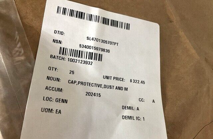 MORTIER 120MM GENERAL DYNAMIC 43012525 DUST PROTECTIVE CAP 5340-01-597-9836