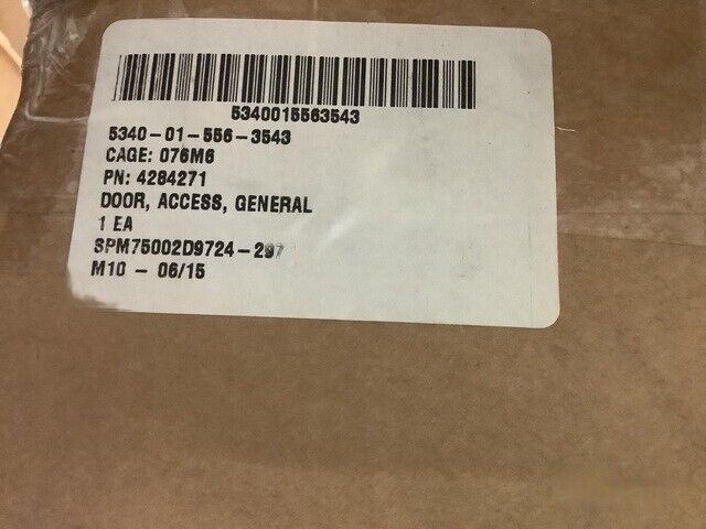 MRAP BAE SYSTEMS 428427J GENERAL PURPOSE ACCESS DOOR NSN 5340-01-556-3543