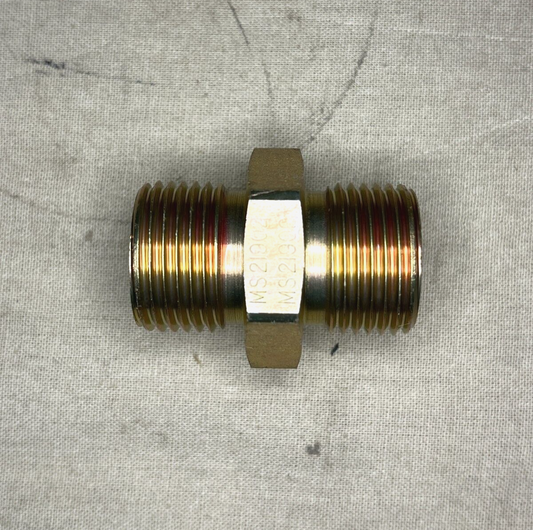 M107/HOWITZER M110 MS21902-10 UNION FLARELESS NIPPLE TUBE, 4730-00-554-7617