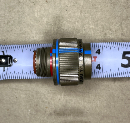 AIRCRAFT ORION P-3 D38999/46WD18SN ELECTRICAL PLUG CONNECTOR 5935-01-157-5700