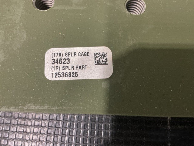 HMMWV 1 1/4-TON TRUCK AM GENERAL 12536825 MENDING PLATE 6430680 5340-01-536-0928