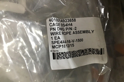 TICONDEROGA CLASS CG(47) CROSBY 0088500 SINGLE LEG WIRE ROPE HOIST HOOK 25478-2