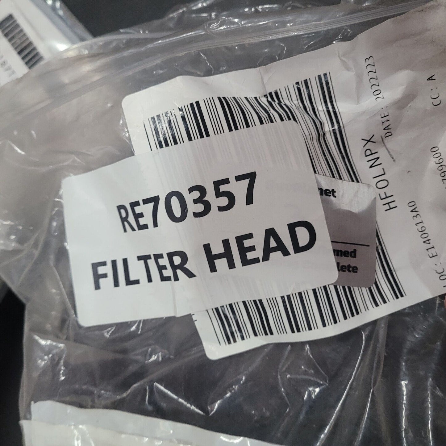 FUEL FILTER HEAD RE70357 RE500160 FITS JOHN DEERE 6415 6510S 6410S 6310S 6420