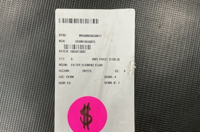 Fluid Filter Element EP-0002752 NSN 4330-01-483-0825 - photo 5