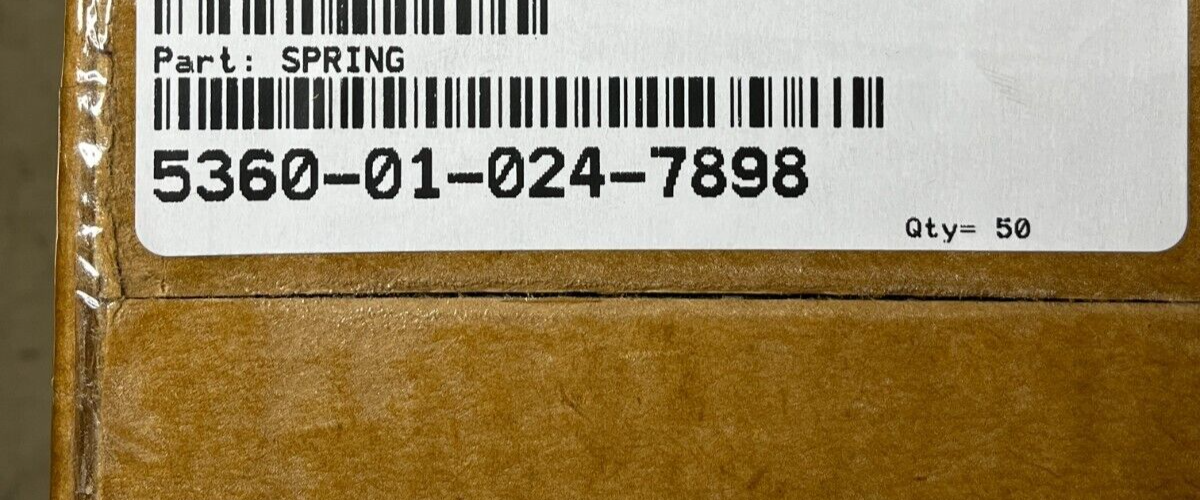 HEMTT MRAP COUGAR 127483B EXTENSION HELICAL SPRING BRAKE 5360-01-024-7898 NOS