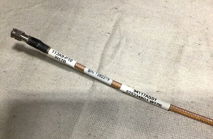 AIRCRAFT EA-6B BAE SYSTEM 6253348G1 RADIO FREQUENCY CABLE ASSY 5995-01-514-0863