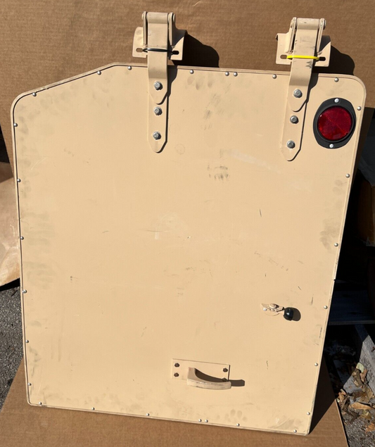 HMMWV 2 MAN AMBULANCE BODY REAR RIGHT HAND DOOR PASSENGER SIDE 2510-01-265-1139