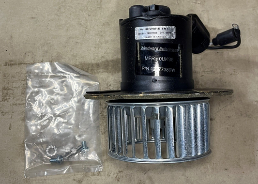 M998 HMMWV 12480732 24V BLOWER HEATER MAIN DIRECT CURRENT MOTOR 6105-01-211-6635