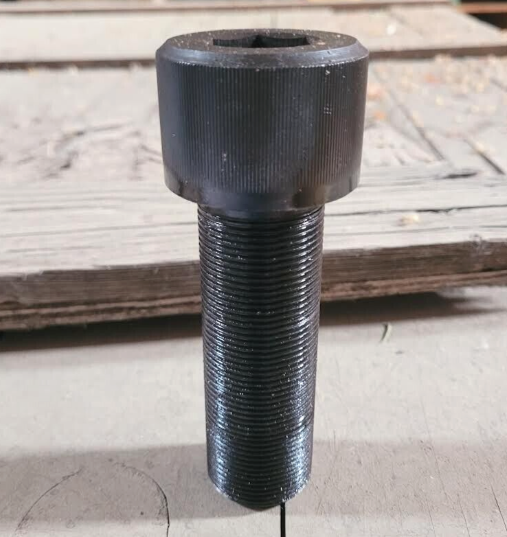 1 - 1/2 - 12 X 4 - 2 SOCKET C/S FULL THREAD BLACK ALLOY CAP SCREW 150F450KCSE/FT