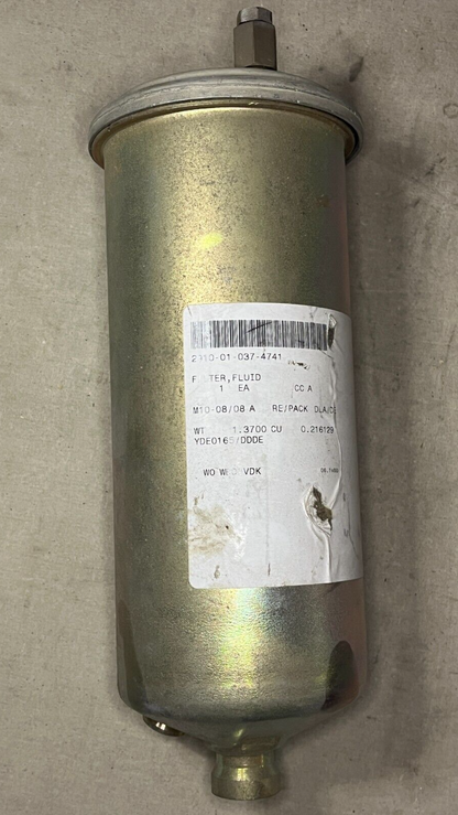 M60A1, M48A5 PUROLATOR 054615-09 FLUID FILTER PRESSURE 12254221 2910-01-037-4741