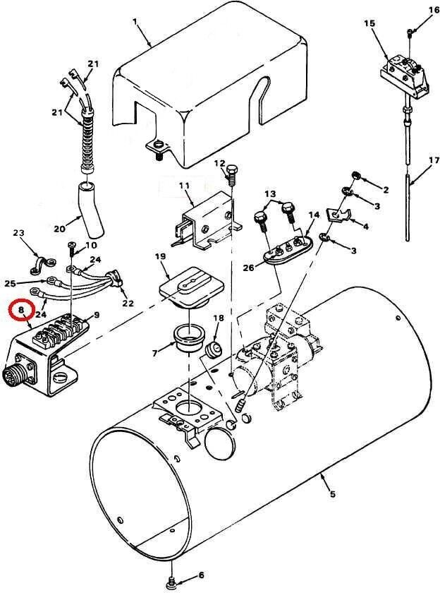 BRADLEY FIGHTING VEHICLE STEWART G705362 TERMINAL BOARD 5940-01-058-6470 USA