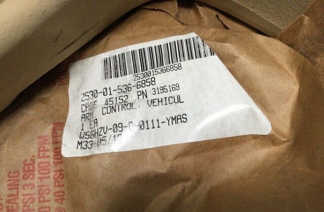 MTVR MRAP - M-ATV UI 3195169 VEHICULAR SUSPENSION CONTROL ARM 2530-01-536-6858