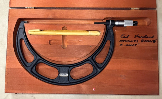 L.S. STARRETT T436RL-3 OUTSIDE MICROMETER CALIPER 0.0001" 2-3" 5210-00-221-1945