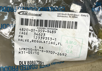 HMMWV M998 BRAKE BOOSTER CYLINDER ASSEMBLY KIT WITH HARDWARE 2530-01-568-8843