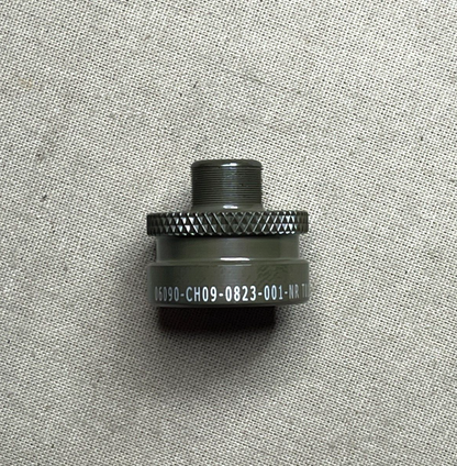 ELECTRICAL CONNECTOR BACKSHELL 6227637 9475370-1 CH09-0823-001 5935-01-433-2095