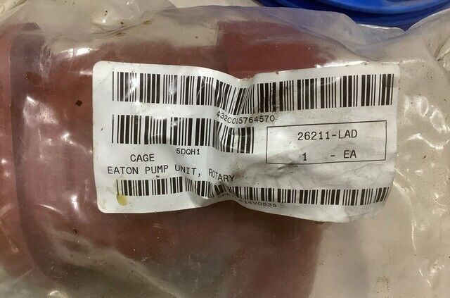 NEW MRAP -M-ATV EATON 26211-LAD HYDRAULIC GEAR ROTARY PUMP UNIT 4320-01-576-4570