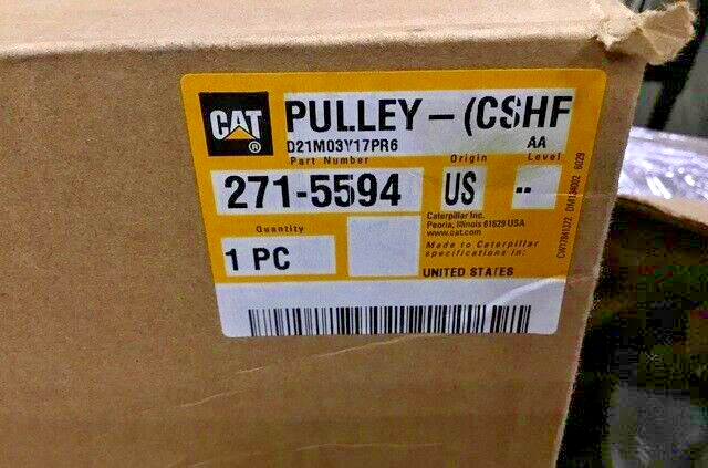 MRAP-COUGAR, COUGAR JERRV CAT I OEM 271-5594 CRANKSHAFT PULLEY 3020-01-562-7888