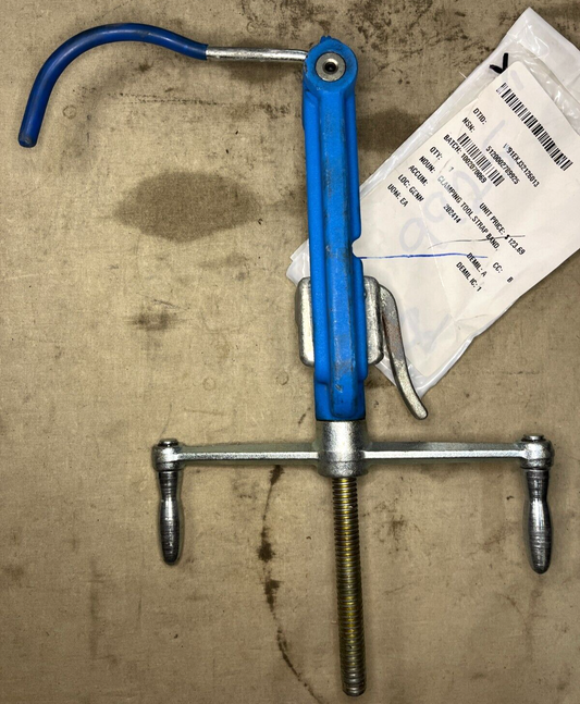 HOSE STRAP BAND CLAMPING TOOL 3/8'' 3/4" C00169 GGG-C-00413 5120-00-278-9925 NOS