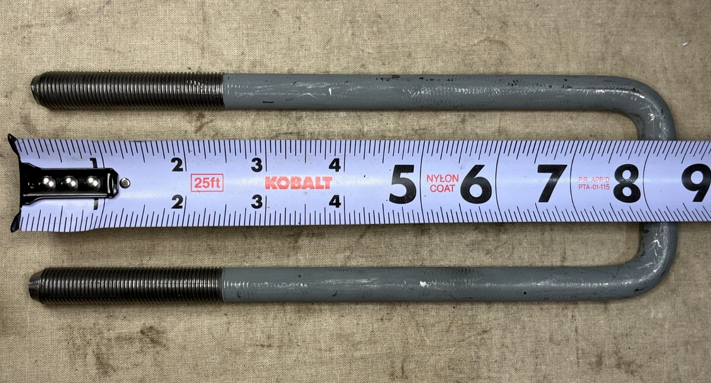 MILTIARY TRAILER SPRING 3/4 TON 12313028 1/2 3/4 X 2 1/8 U BOLT 5306-01-147-8225