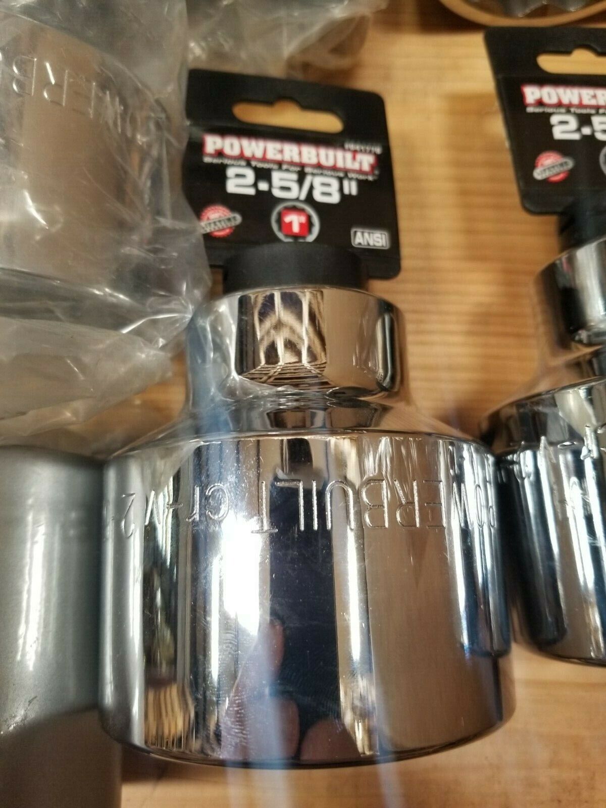 Powerbuilt 1" Drive 12 Pt. SAE Socket 2 5/8" - 641776 Heavy Duty