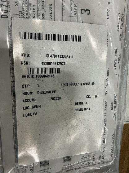 Valve Disk 68-XA-4 NSN 4820-01-461-2977 - photo 4