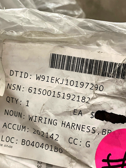 M870 TRAILER HKS-KIT-4150 14/7'' 10/2'' BRANCHED WIRING HARNESS 6150-01-519-2182