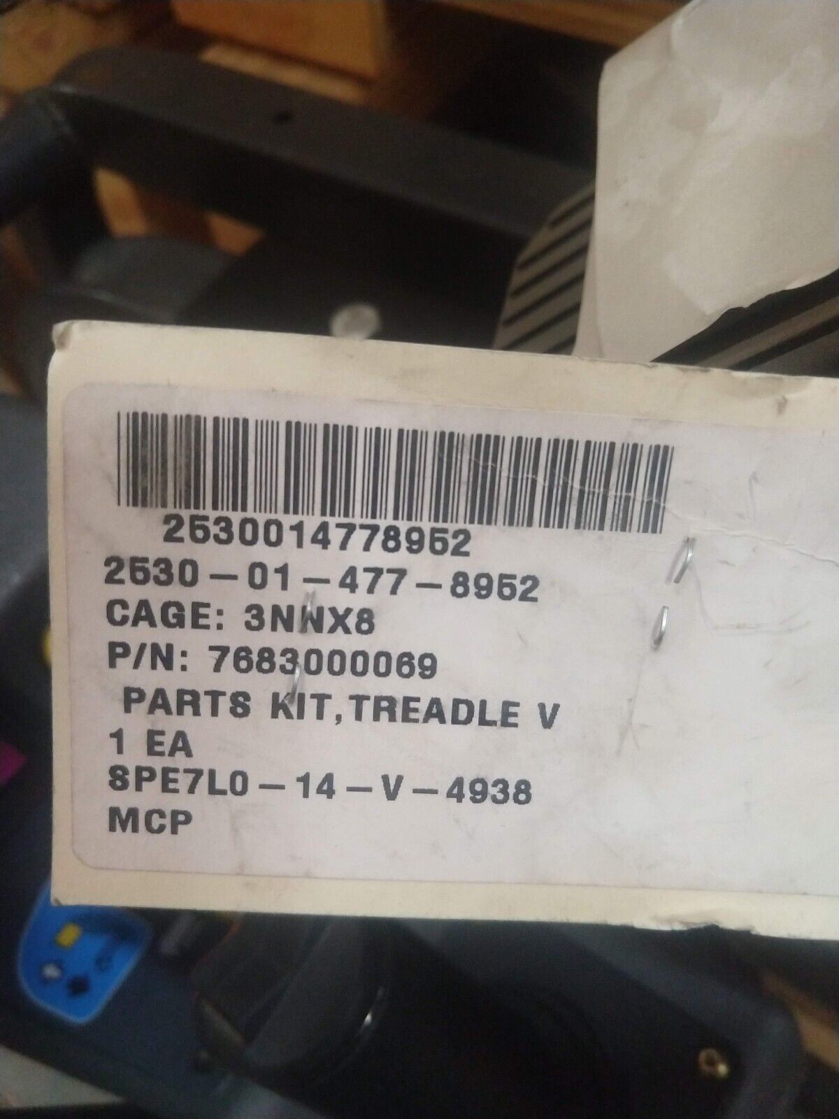 GENUINE ATEC AT422-T GROVE 7683000069 TREADLE VALVE PARTS KIT 2530-01-477-8952