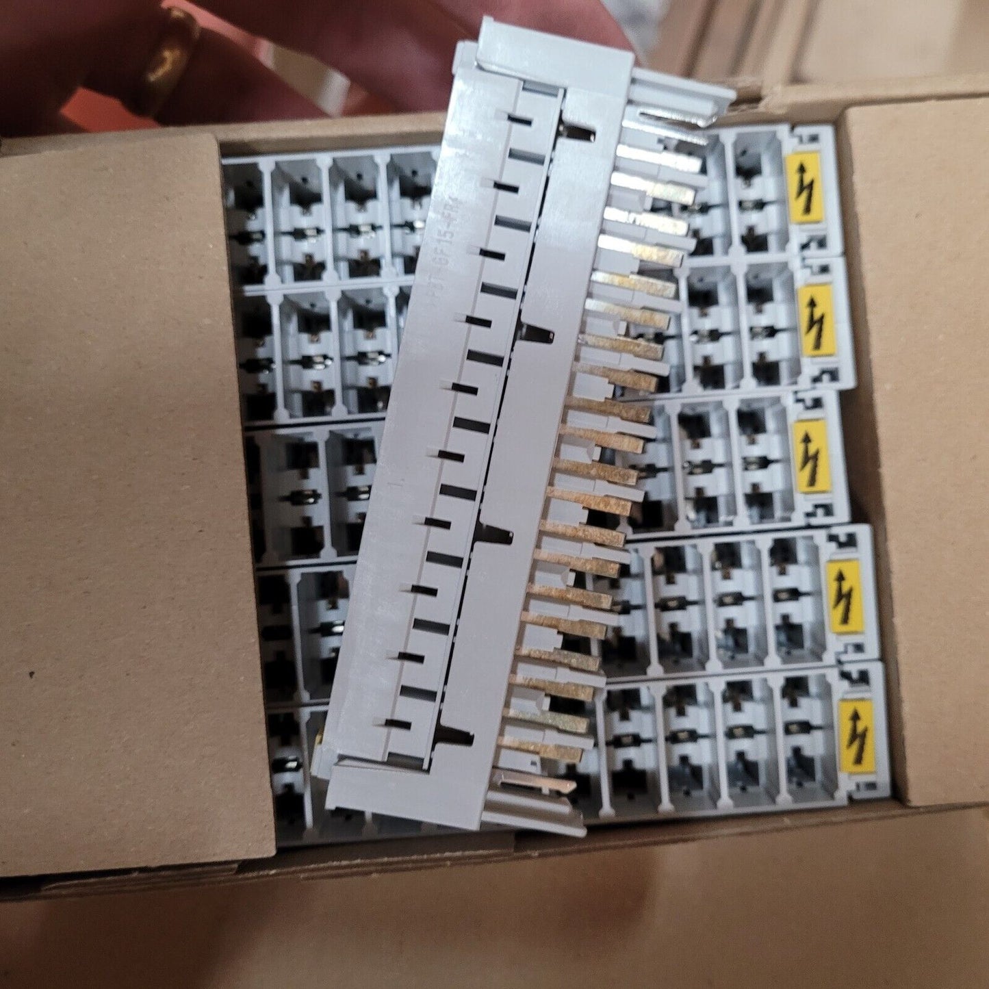 KRONE LSA-PLUS 6089 2 023-01 OVERVOLTAGE FUSES, ARRESTOR MAGAZINE, 1 LOT 10-PCS