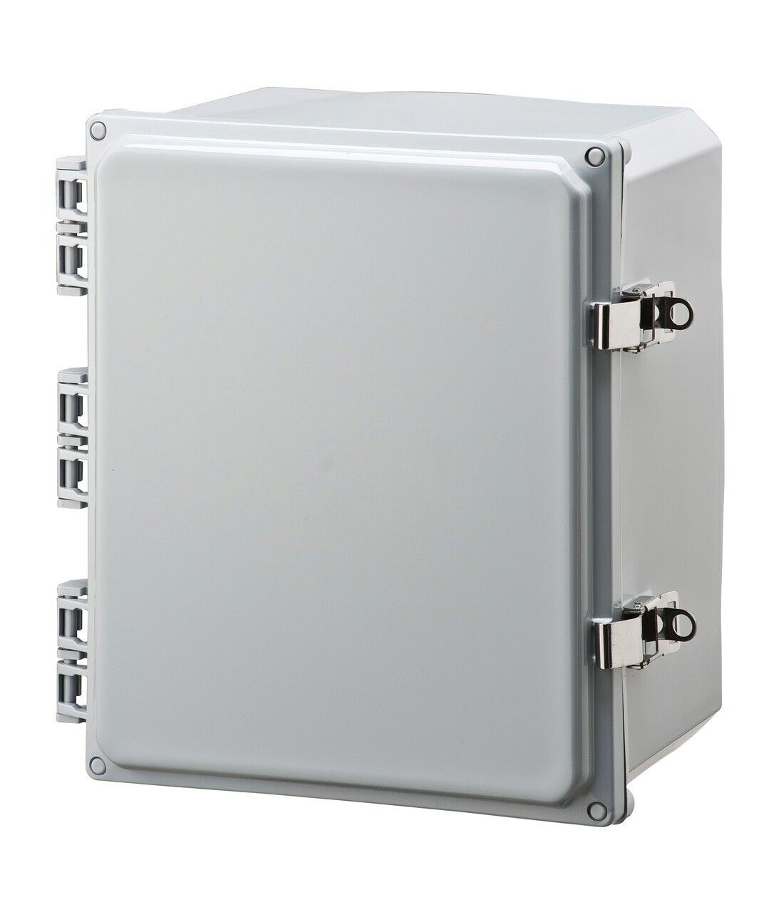 INTEGRA H12106HFLL 12"X10"X6" TRADITIONAL POLYCARBONATE HINGED ENCLOSUR W/LATCH