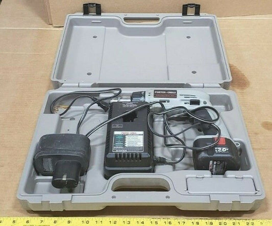 PORTER CABLE 863G 12V 3/8" CORDLESS DRILL with 2 batteries and charger