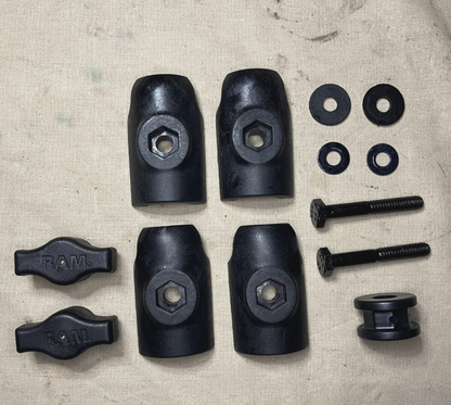 RAM MOUNTS RAP-B-200-12U 1" COMPOSITE DOUBLE SOCKET SWIVEL ARM 5340-01-622-0156