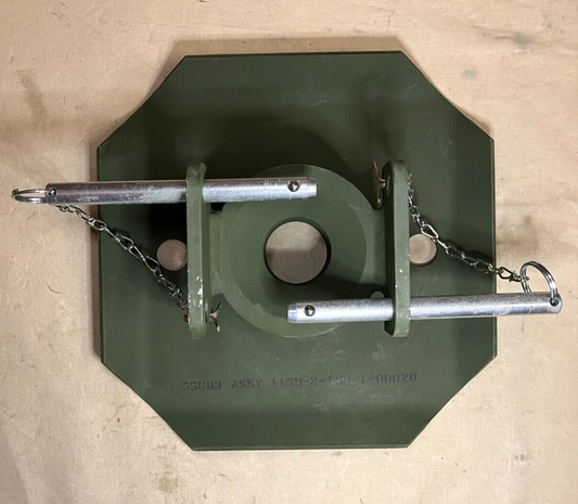 HEMTT, XM977 TRUCK 1159-2-198-00028 JACK-SUPPORT SHOE 1442270 2590-01-184-1902