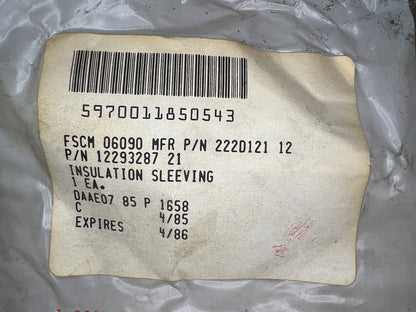 Electrical Insulation Sleeving 222D121-12 NSN 5970-01-185-0543 - photo 5