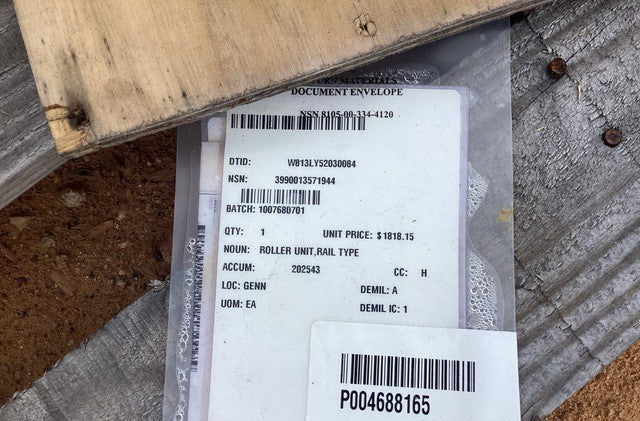 Angled Roller Assy 3SK805 NSN 3990-01-357-1944 - photo 9
