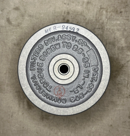 SP803 TORQUE SCREW OIL FILTER COVER FITS T-53 SERIES ENGINES 2945-00-446-6445