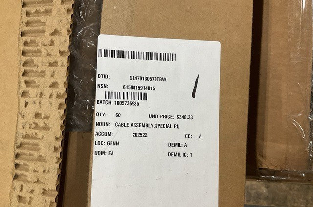 Cable Assy 12528368 NSN 6150-01-591-4015 - photo 5