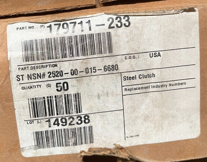 M-113A, M-113A2, M-113A3 6774403 CLUTCH APPLY PLATE 179711-233 2520-00-015-6680