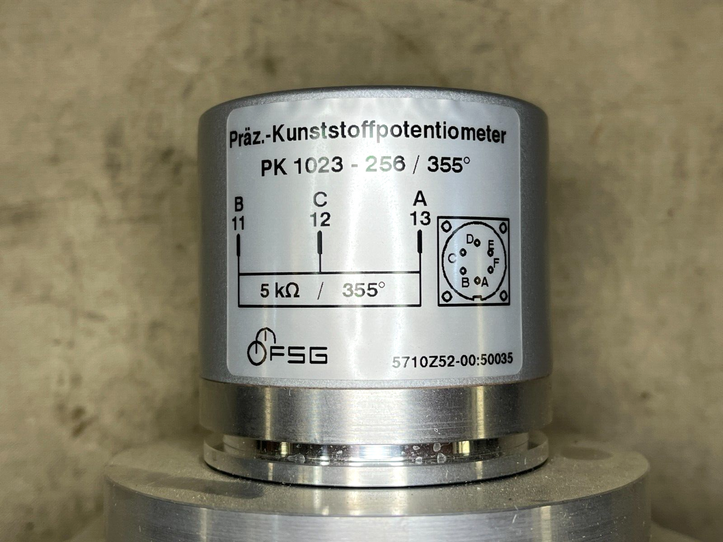 M FSG 5930Z01-072.119 ROPE LENGTH SENSOR FITS RT 240, DVD 6625-01-479-2232