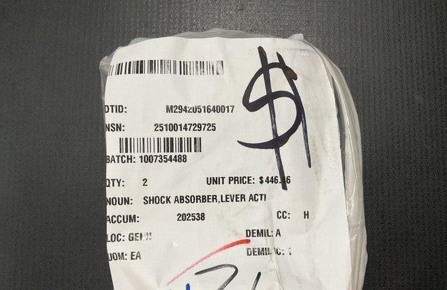 Shock Absorber 3377242 NSN 2510-01-472-9725 - photo 8