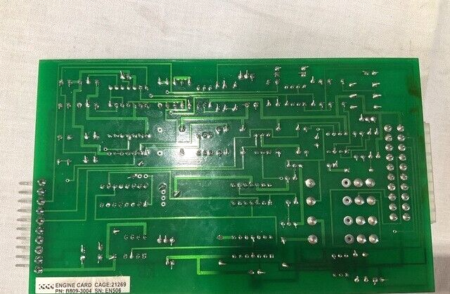 GENERATOR 72KW ESSEX ELECTRO B809-3004 ENGINE CIRCUIT CARD 5998-01-484-8732