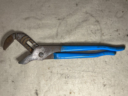 SLIP JOINT PLIERS 10'' 1-5/16 ALLOY STEEL STRAIGHT JAW GGG-P-47 5120-00-223-7396