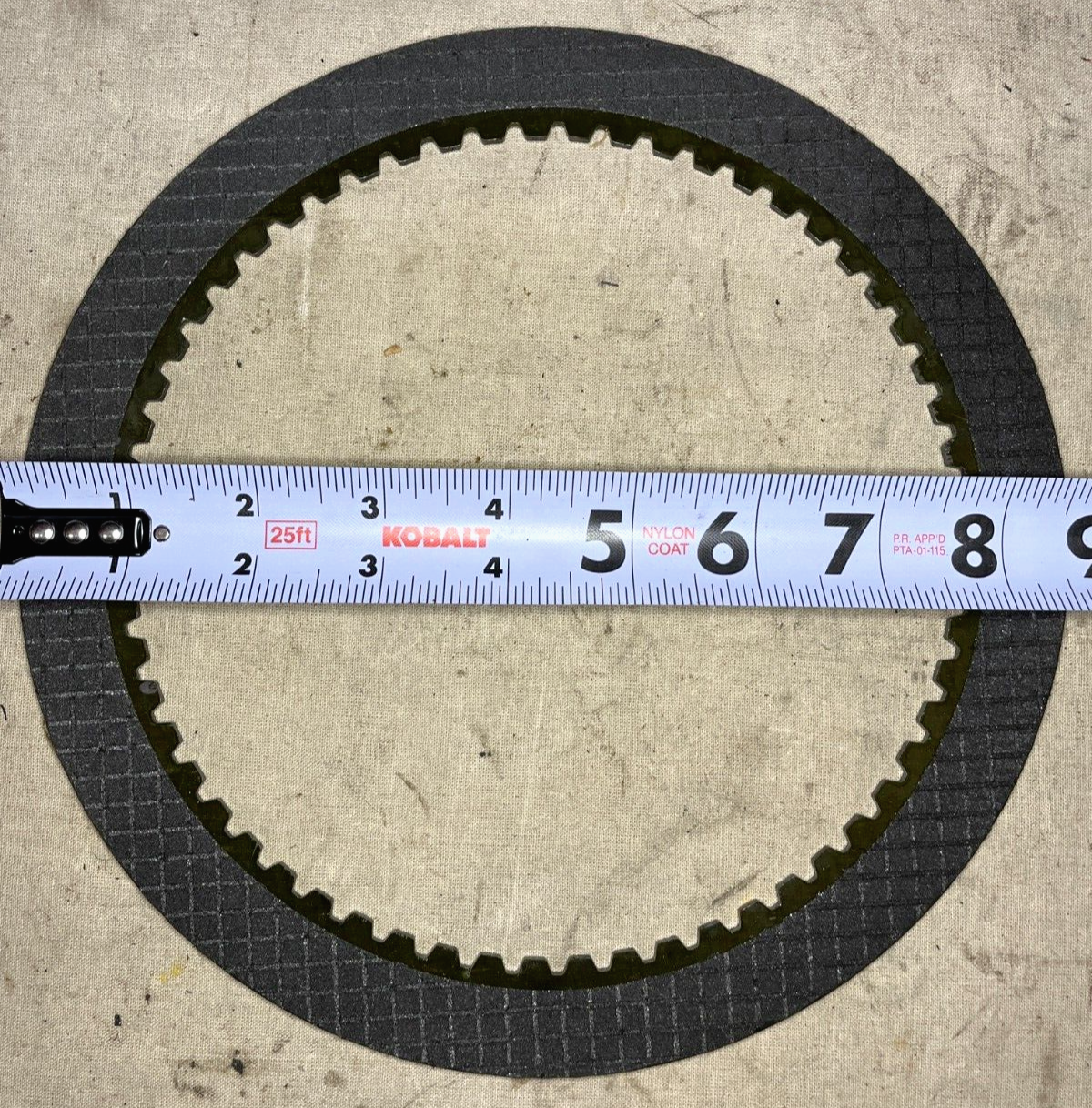 M-113A1,A2,A3, ALTO VEHICULAR CLUTCH DISK 178714-390 2520-00-169-0258