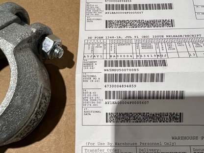 Pipe Clamp Coupling F-111 NSN 4730-00-489-4859 - photo 4