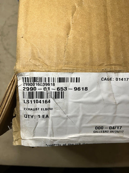 LAV GENERAL DYNAMICS LS1104164 AIR DUCT, EXHAUST PIPE ELBOW 2990-01-653-9618