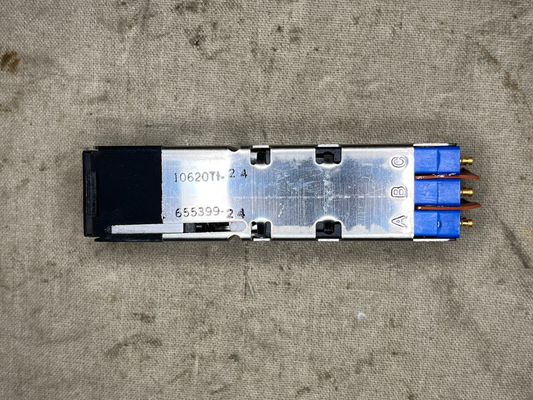 AIRCRAFT ORION P-3 DUCOMMUN 10620TI-24 ICS OVER RID PUSH SWITCH 5930-01-131-8788