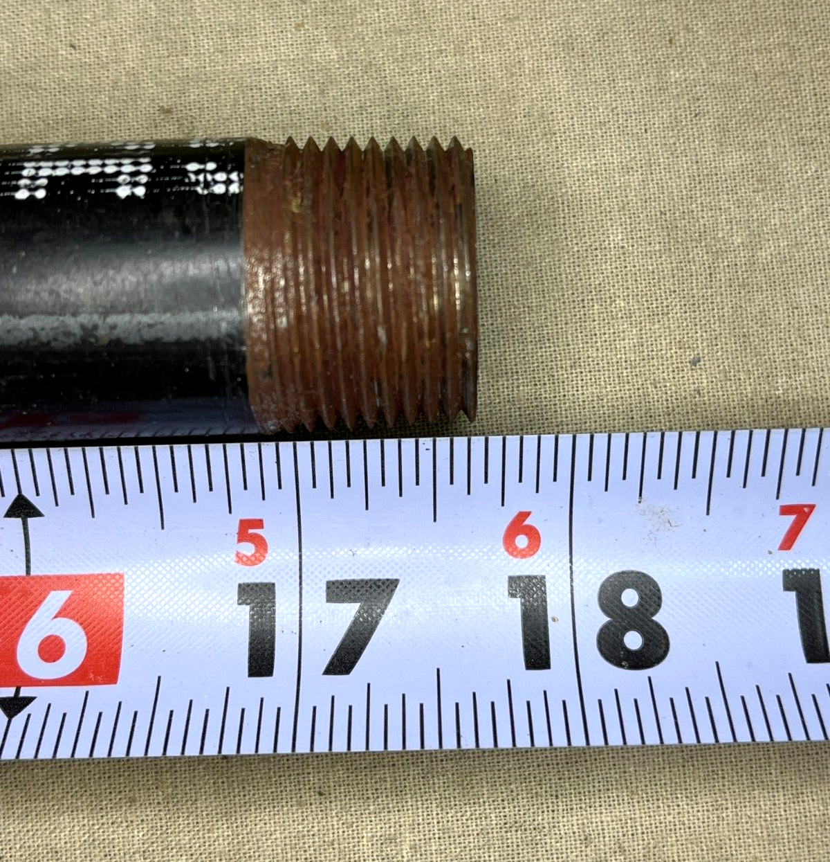 M60 AVLB ARMORED BRIDGE PLAIN STEEL PIPE NIPPLE 12" 3800 PSI 4730-01-159-4847