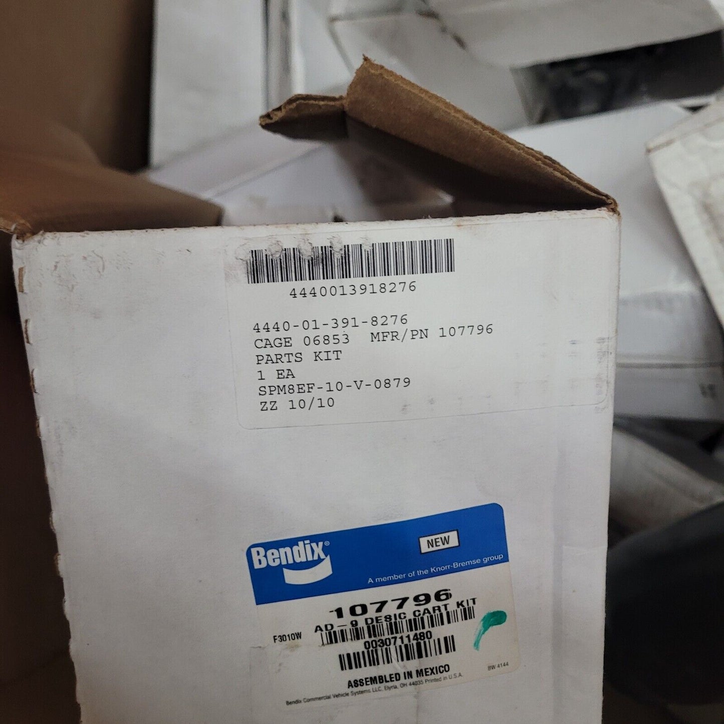 GENUINE BENDIX 107796 AD-9 DESIC AIR DRIER PARTS KIT BW 107796 4440-01-391-8276