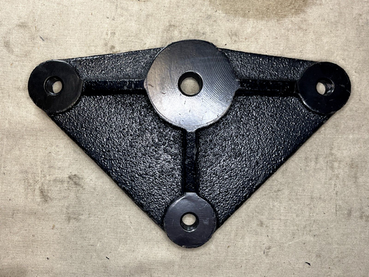 M998 HMMWV TRUCK 12469476 IDLER PULLEY MOUNTING BRACKET GROOVE 5340-01-497-2269